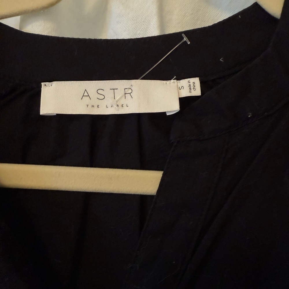 ASTR Black Puff Sleeve Mini Dress - Picture 7 of 8